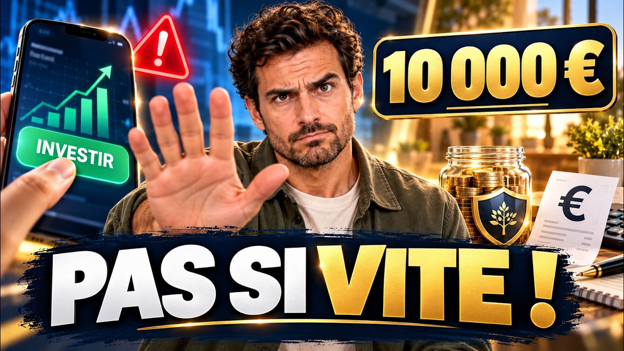 Miniature de la vidéo Vous avez 10 000 € ? Ne faites pas cette erreur !