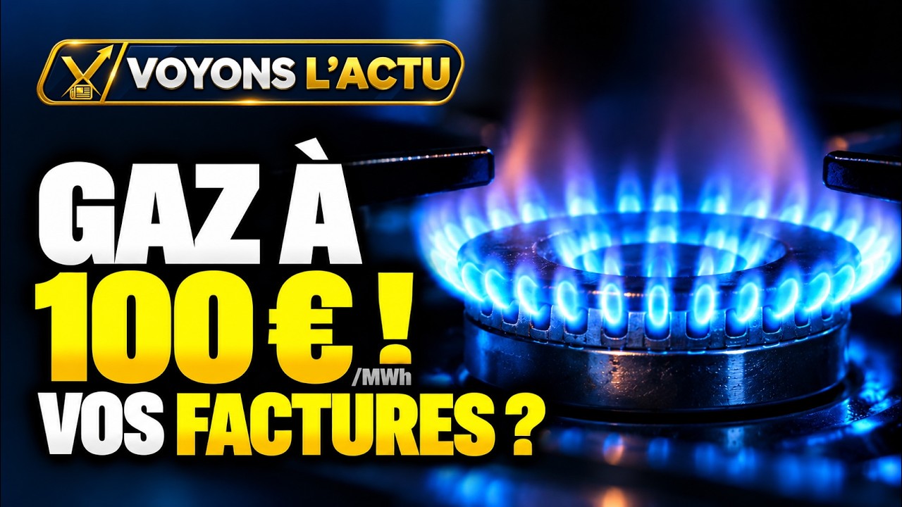 Miniature de la vidéo Gaz à 100 € : vos factures vont-elles augmenter ?